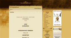 Desktop Screenshot of fejedelem.zrinyi1566.com