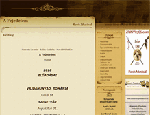 Tablet Screenshot of fejedelem.zrinyi1566.com